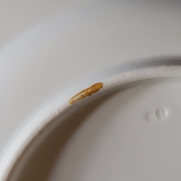 Antique Meissen Plate Courting Couple Romantic Scene Floral Design 8.75" - Picture 8 of 10